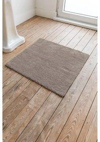 Кафява памучна постелка за баня Luca, 60 x 60 cm - Tiseco Home Studio