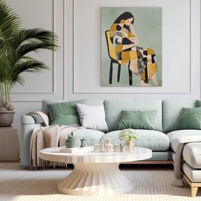 Картина с ръчно изрисувани елементи 70x100 cm Penelope – Styler