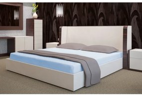 Хавлиен чаршаф с ластик - светлосин Šírka: 200 cm | Dĺžka: 220 cm