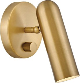 Hinkley HK-DAX1-HB - Димируема LED стенна лампа DAX LED/9W/230V 3000K златна