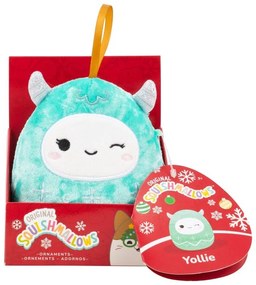Текстилна Коледна украса 10 cm Yollie – SQUISHMALLOWS