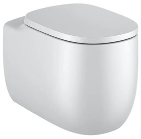 Tоалетна чиния Roca, A3470B7630, стояща, с двойно оттичане, Rimless, 39.5x58x44.5см