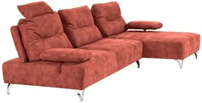 Ъгъл диван Scorpio-Left-Red