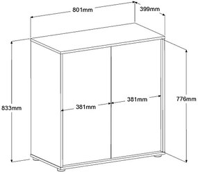 Бюфет Eden mini-Fusiko-Mavro