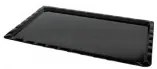 Alkan - Поликарбонатно плато за десерти черно 25x40x2см. (ZCP 229-3)