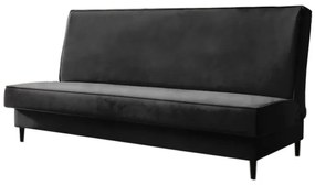 Разтегателен тапициран диван PETRONELA, 200x93x90, fresh 17/черен