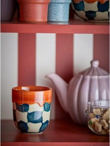 Глинени чаши в комплект от 4 бр. 375 ml Check – Bloomingville