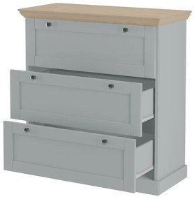 Сив висок скрин 75x80 cm Binz – Støraa