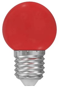 LED крушка E27/1W/230V червена 5500-6500K