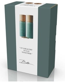 Зелен керамичен комплект от мелнички за сол и пипер 2 бр. Gastro Green – Bitz