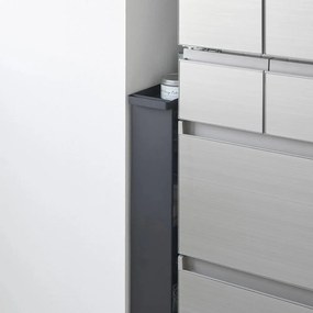 Матово черно стоманен рафт за баня 48x80,5 cm Tower – YAMAZAKI