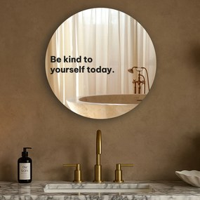 Стикер за огледало S26 – Be kind to yourself today. 89x26
