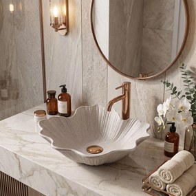 Умивалник за плот Rea Flower Beige