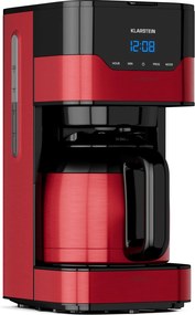 Klarstein Arabica 800W, кафе машина, 1.5 l, EasyTouch Control, сребърно/черна