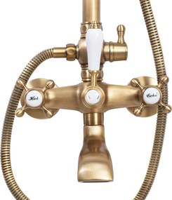 Комплект за душ REA BERGAMO antique bronze
