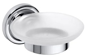 Сребриста сапунерка 11x6,5 см