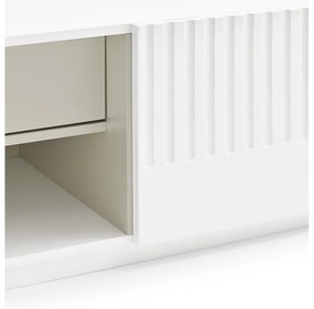 Бял скрин за телевизор Doric - Teulat