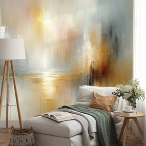 Самозалепващ тапет – Абстрактни златни и сиви тонове
