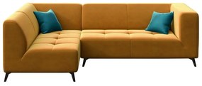 Меденожълт ъглов диван , ляв ъгъл Toro - MESONICA