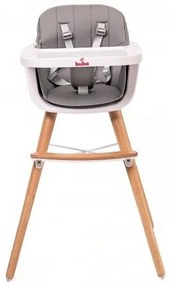 Buba  -  Столче за хранене Buba Carino, Сиво