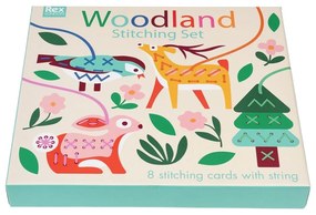 Творчески комплект Stitching set Woodland – Rex London