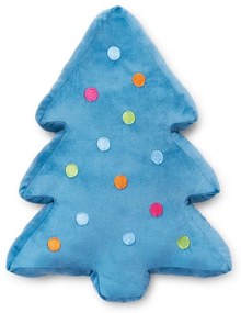 Кадифена декоративна възглавница с коледен мотив 34x40 cm Christmas Tree – Catherine Lansfield