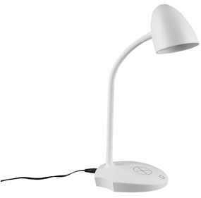 Бяла LED настолна лампа (височина 38 см) Load - Trio