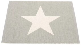 Светлосив килим за открито и закрито 70x90 cm Viggo Warm Grey – Pappelina