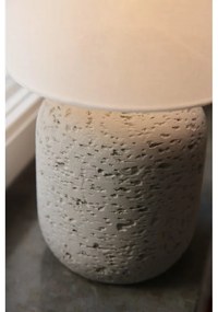 Сива настолна лампа с текстилен абажур (височина 33 cm) Montagna – Markslöjd