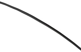 Селска настолна лампа ръждивокафява с дървена основа - Rax