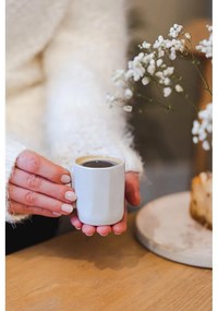 Бели глинени чаши за еспресо в комплект от 2 бр. 80 ml Fuori – Vialli Design