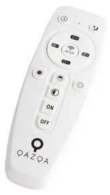 Таванна лампа от стомана 120 см с LED с дистанционно управление - Liv