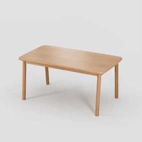 РОДЭРИЦ Естествен дъб 160x90 cm (+1 ВЛОЖКА 50 cm) - ДЪРВЕНА МАСА В СТИЛ БОХО/СКАНДИНАВСКИ РАЗТЕГАТЕЛНА ДО 210 CM!