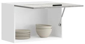 854083 vidaXL Кухненски стенен шкаф Porto, сив сонома, инженерно дърво