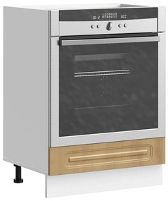 853526 vidaXL Шкаф за фурна, Kalmar, дъб артизан, инженерно дърво