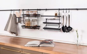 Комплект 2 бр. Етажерки и поставка за прибори M6060