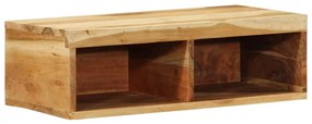 4017475 vidaXL Стенен шкаф за телевизор 60x30x19 cm Масивна дървесина Акация