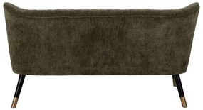 Зелен шенилов диван 134 cm Glam – Ixia