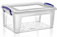 Пластмасова кутия контейнер дълбока 9л 35,8x23x16cм DUNYA-(30164)