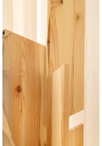 Стойка за връхни дрехи от масивен бор в естествен цвят 60x186 cm Keeper – Karup Design