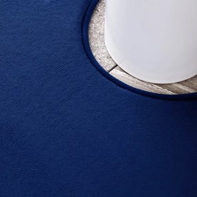 Тъмносини килими за баня в комплект от 2 бр. WC от мемори пяна 50x80 cm Anti-Bacterial – Catherine Lansfield