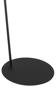 Modere vloerlamp zwart dimbaar - Anne ZigZag