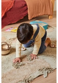 Бежово памучно детско килимче за игра 120x160 cm Mushroom Forest – Lorena Canals