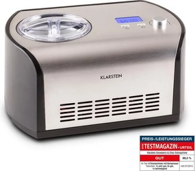 Klarstein Snowberry & Choc, оборудване запроизводство на сладолед , поддържане на студено, 1.2 л