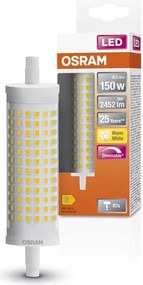 LED Димируема крушка R7s/18,2W/230V 2700K 118 мм - Osram