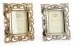 Рамка за снимки DKD Home Decor Сребрист Златен Смола Shabby Chic (19 x 2 x 25 cm) (2 броя)