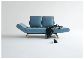 Светлосиня лежанка Innovation Ghia Chrome Mixed Dance Light Blue