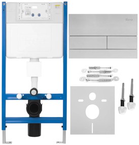 КОМПЛЕКТ СТЕЛАЖ ЗА ВГРАЖДАНЕ K011A-Q  Rea T Brush Steel