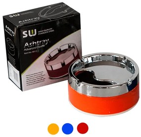 Иноксов пепелник ветроустойчив 10x5,2см M-7711 CN-(7760-2 / 9903-2) (M) - Horecano