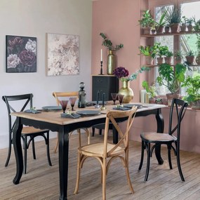 Трапезен стол atmosphera Isak, Дъб - Кафяв